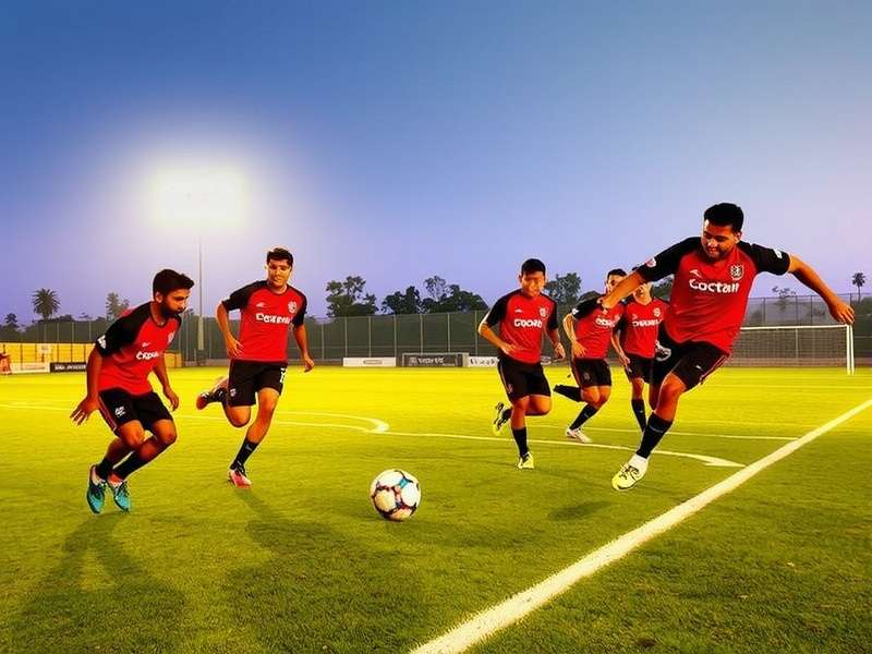 Innovant Football Team Training Session